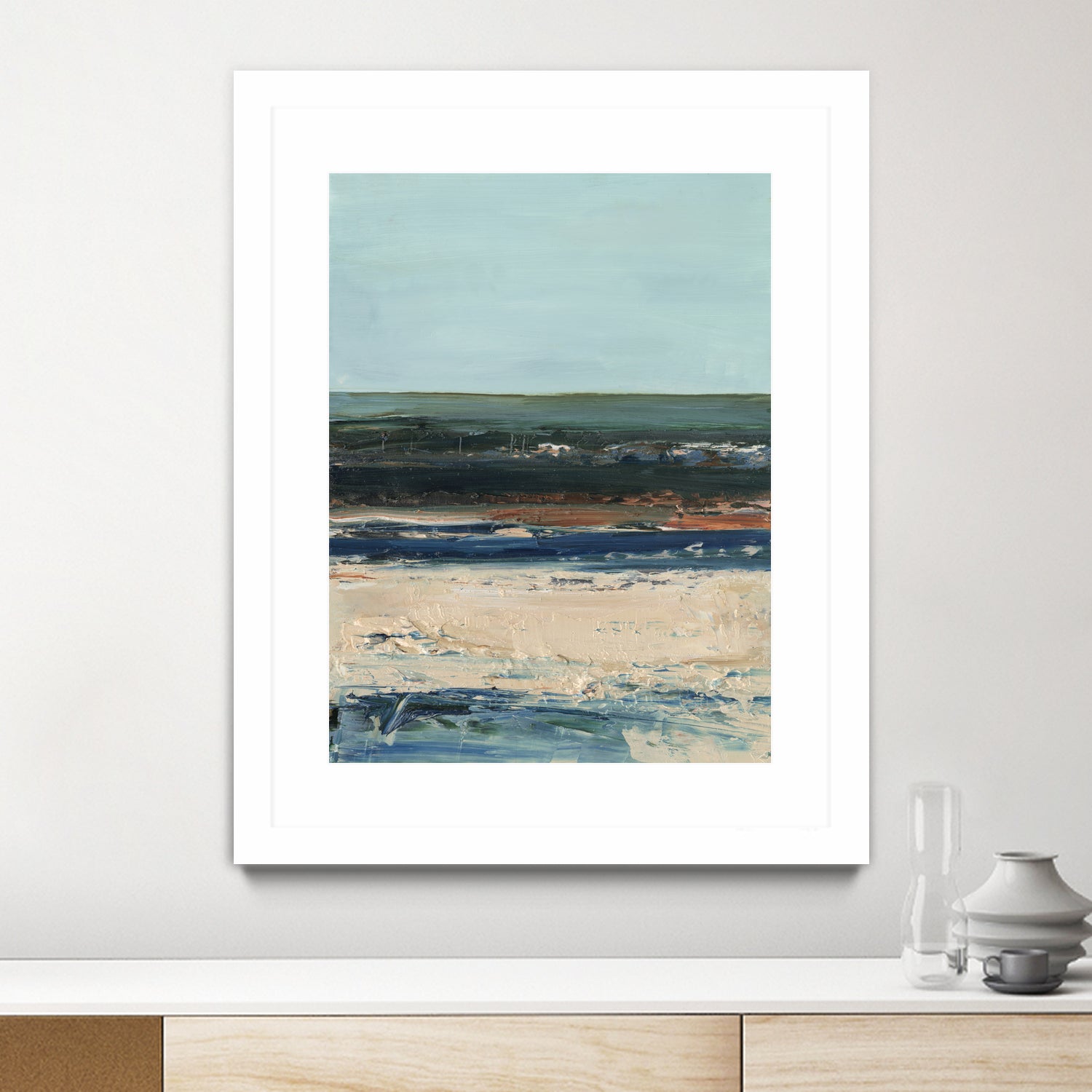 Rich Coastline II by Ethan Harper on GIANT ART - abstract