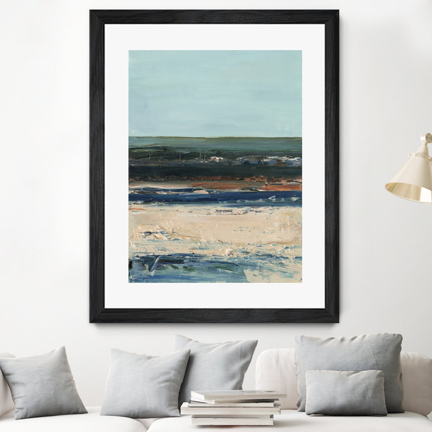 Rich Coastline II by Ethan Harper on GIANT ART - abstract