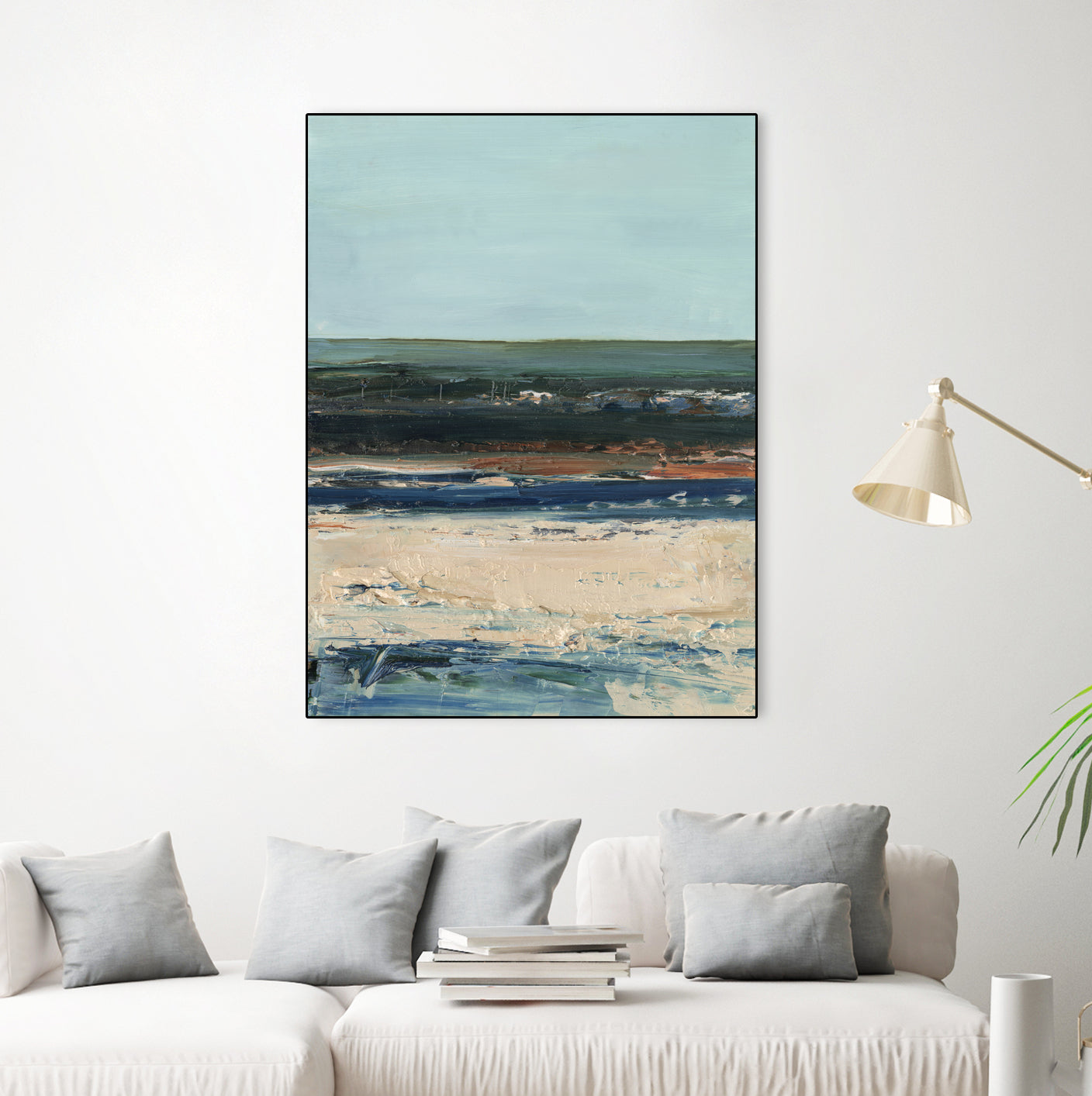 Rich Coastline II by Ethan Harper on GIANT ART - abstract