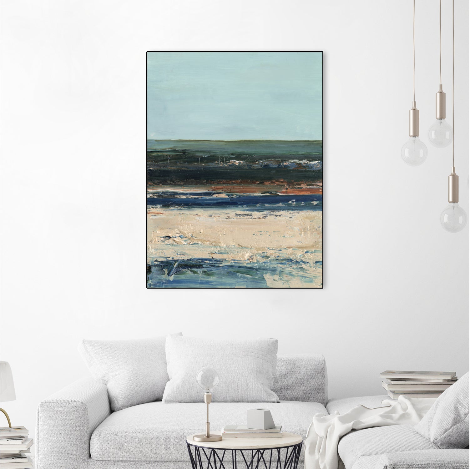 Rich Coastline II by Ethan Harper on GIANT ART - abstract