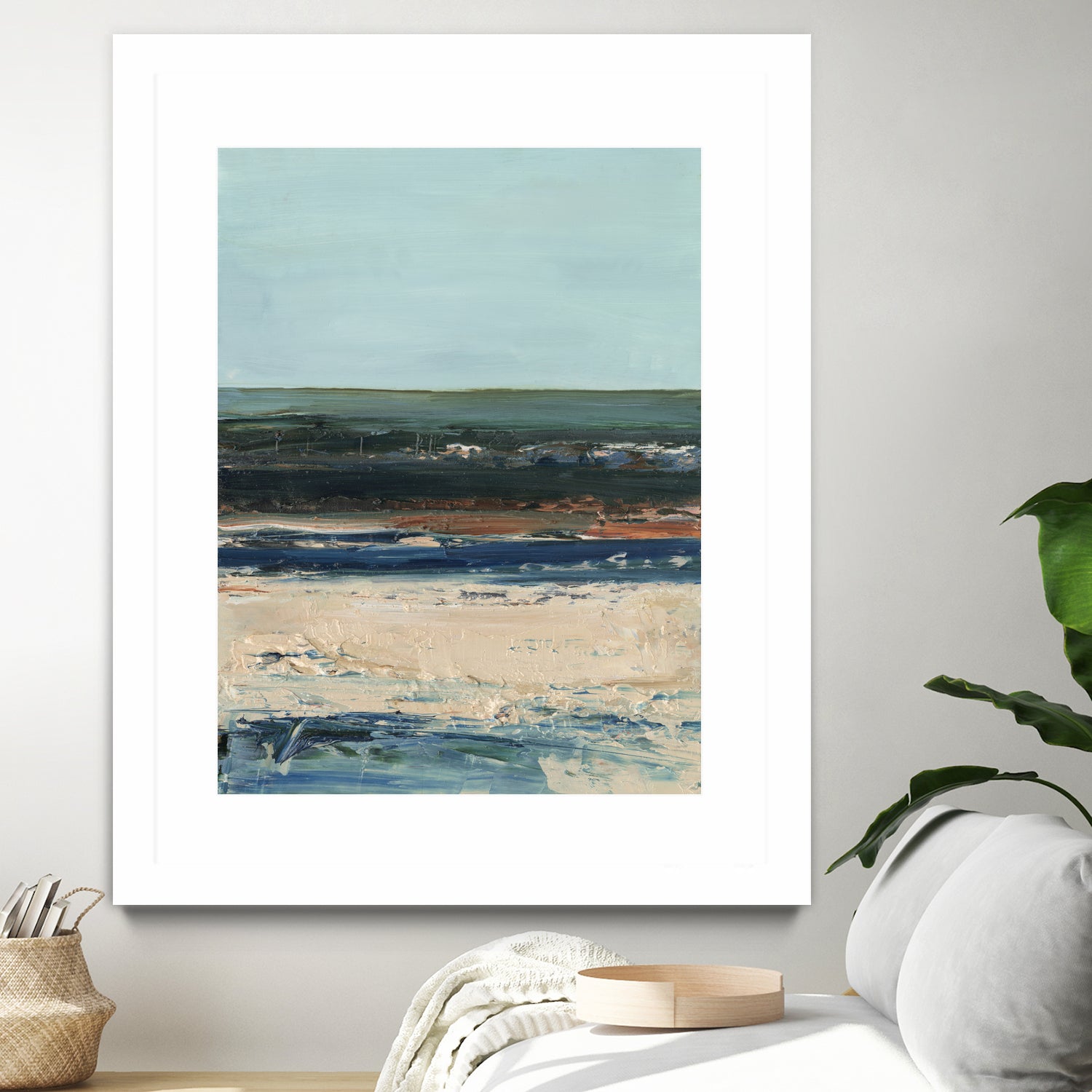 Rich Coastline II by Ethan Harper on GIANT ART - abstract