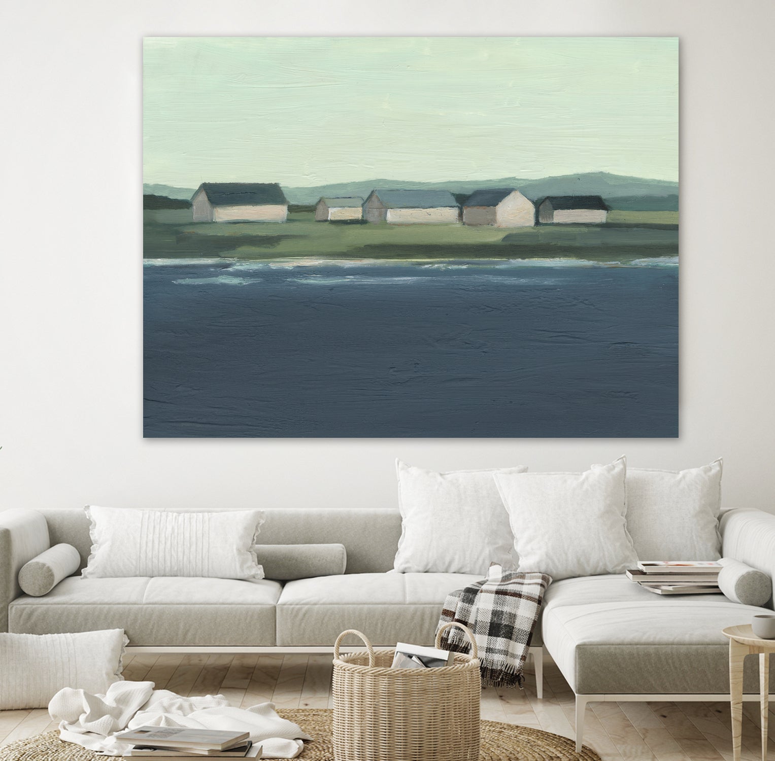 Lakeside Coast I by Ethan Harper on GIANT ART - abstract