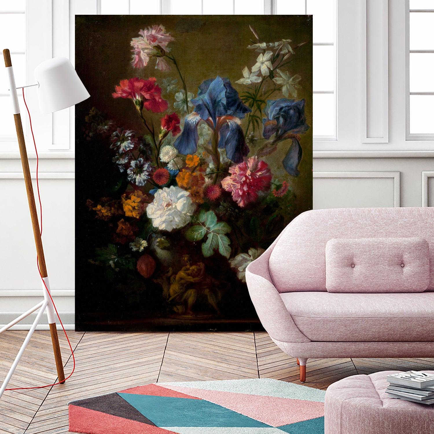 Demure Dutch Floral I by Jan Van Huysum on GIANT ART - botanical