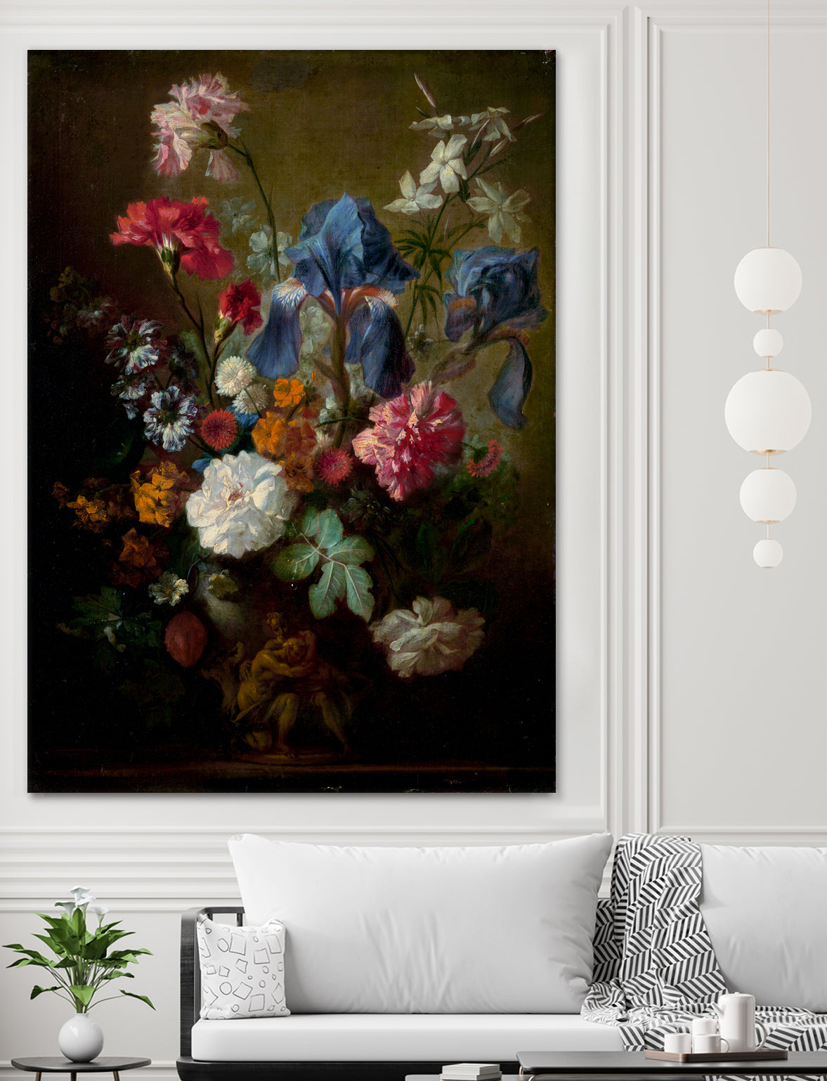 Demure Dutch Floral I by Jan Van Huysum on GIANT ART - botanical