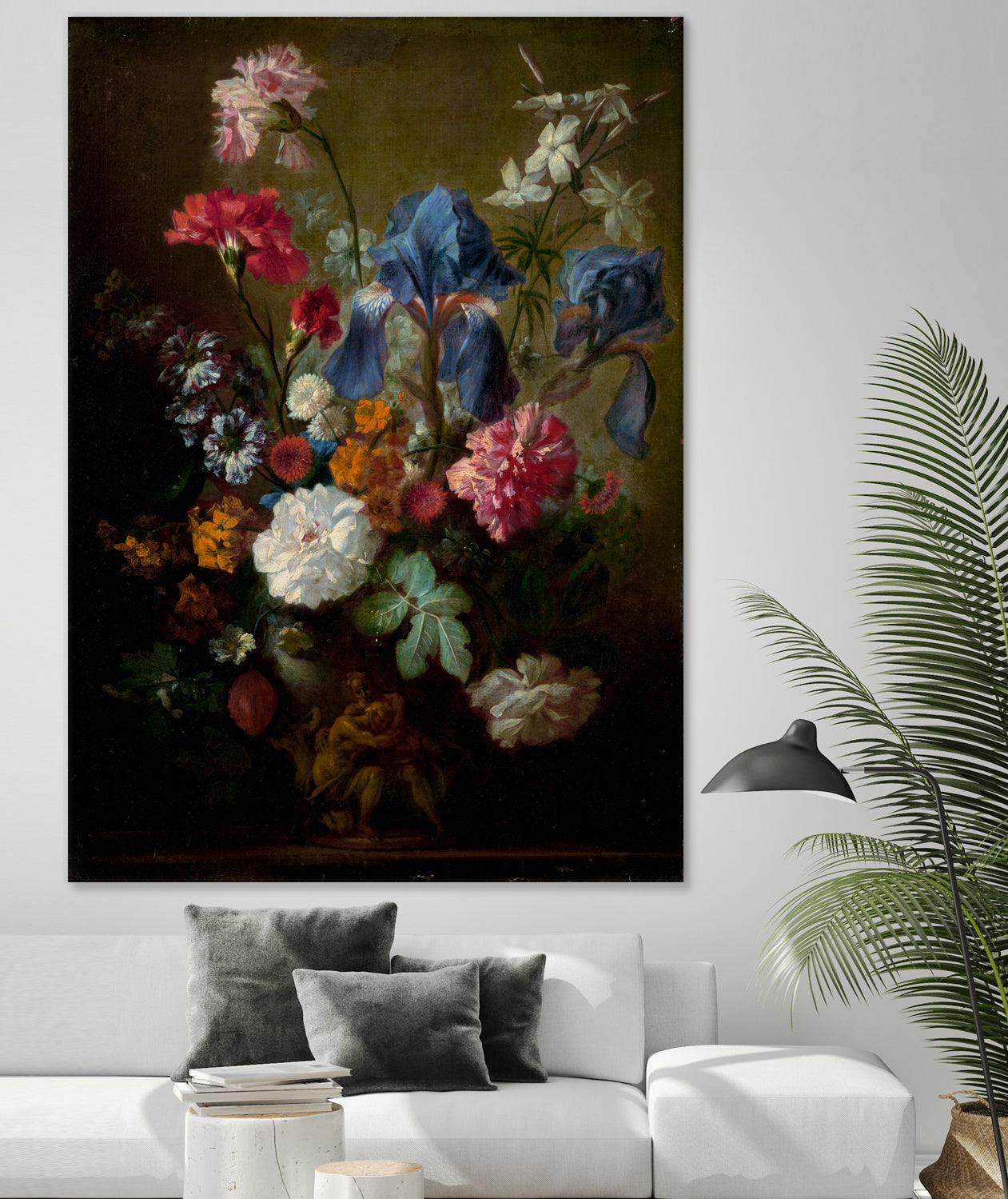 Demure Dutch Floral I by Jan Van Huysum on GIANT ART - botanical