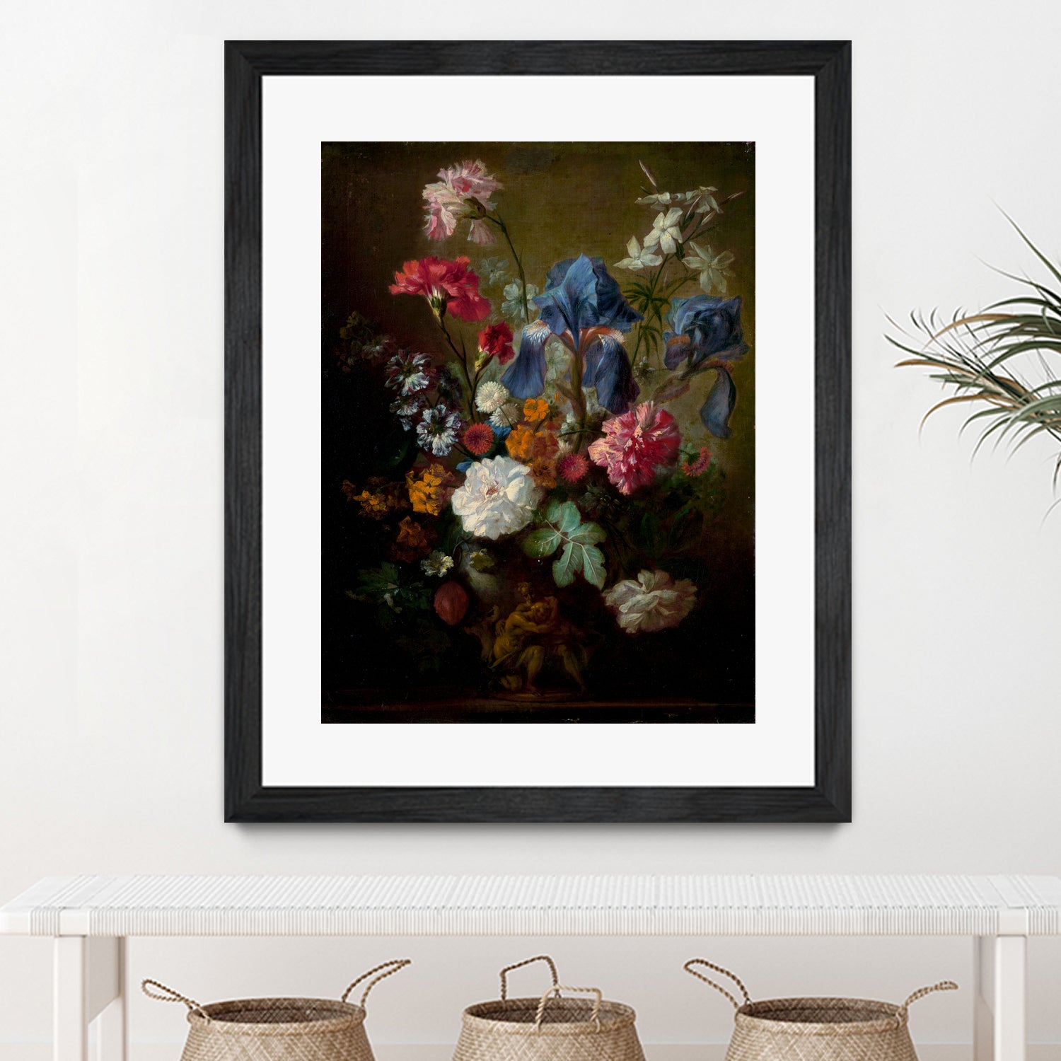 Demure Dutch Floral I by Jan Van Huysum on GIANT ART - botanical