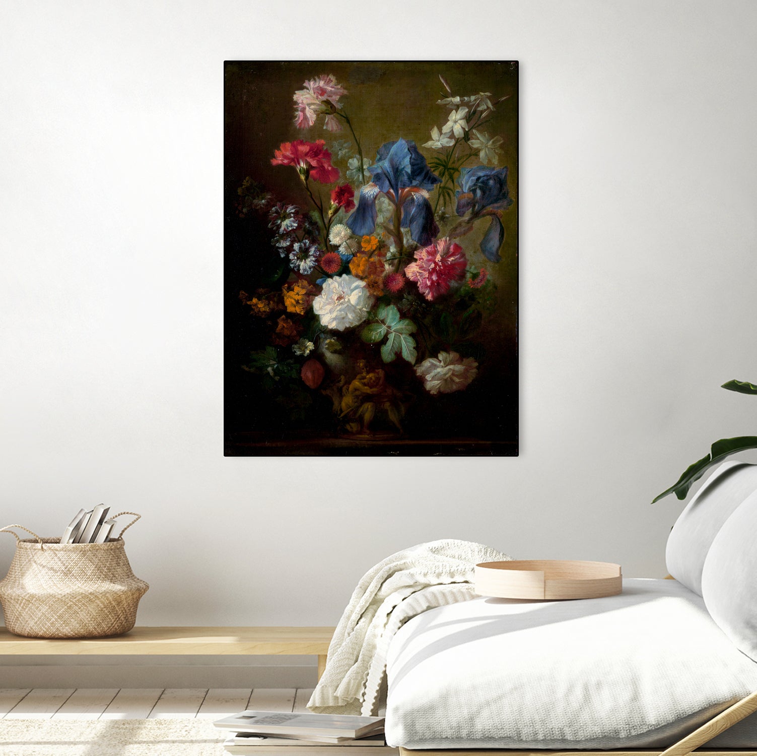 Demure Dutch Floral I by Jan Van Huysum on GIANT ART - botanical