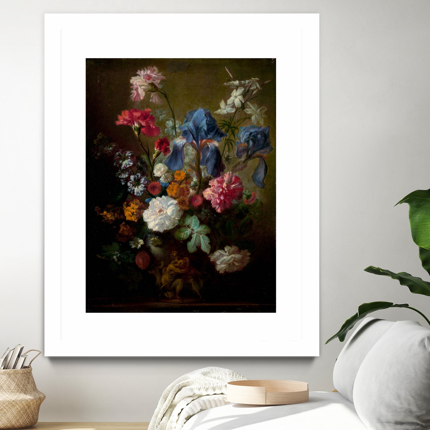 Demure Dutch Floral I by Jan Van Huysum on GIANT ART - botanical