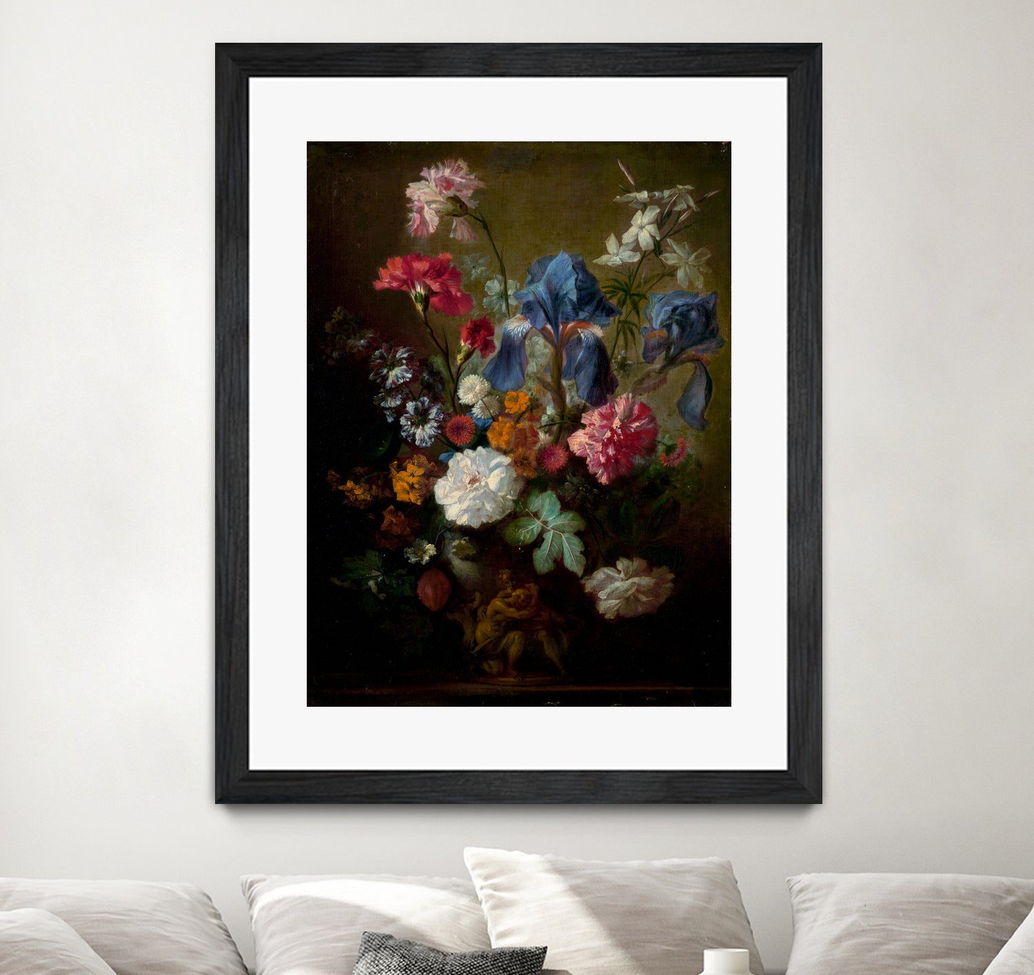 Demure Dutch Floral I by Jan Van Huysum on GIANT ART - botanical