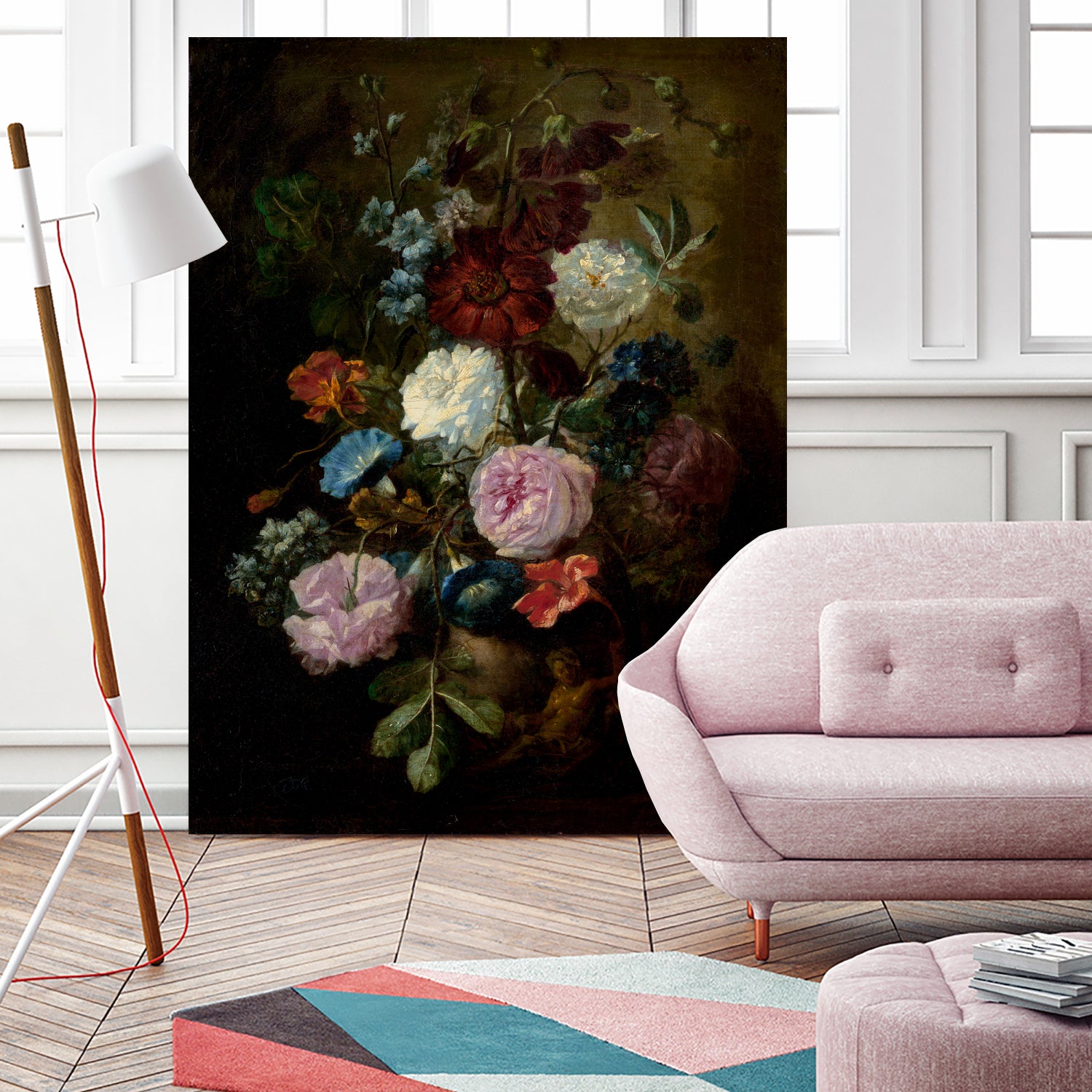 Demure Dutch Floral II by Michael Willett on GIANT ART - botanical