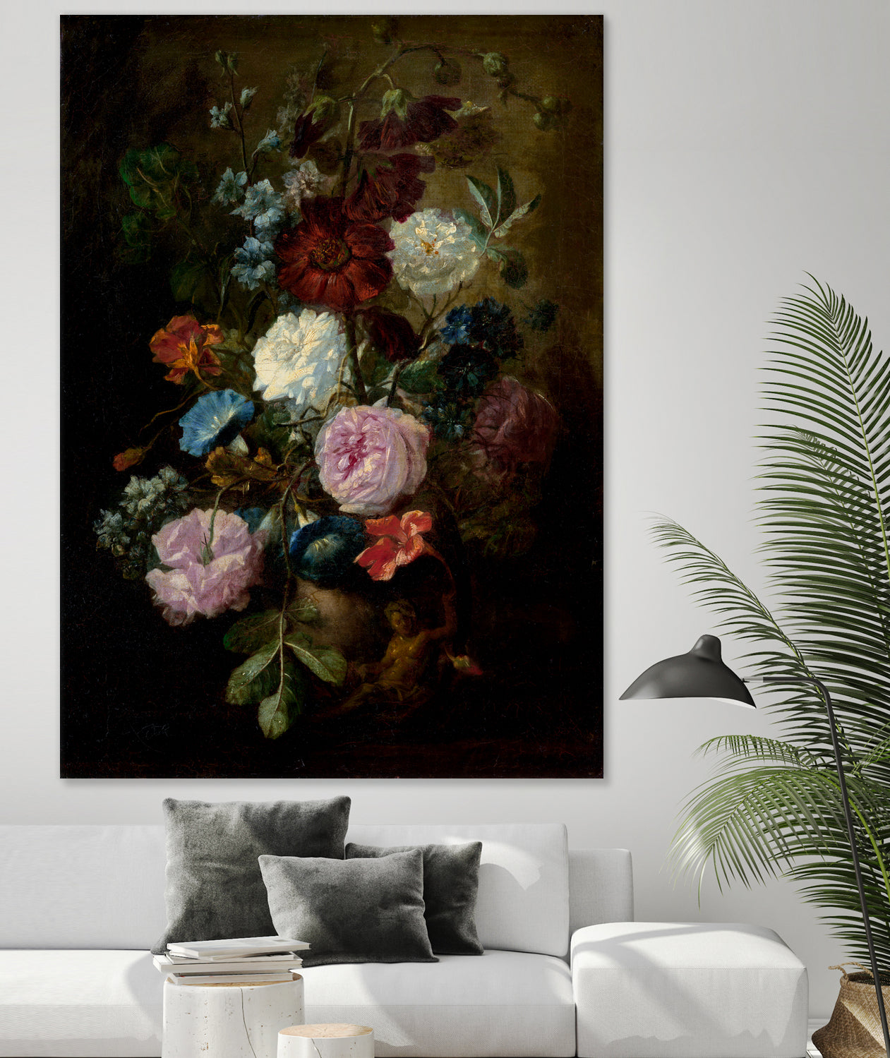 Demure Dutch Floral II by Michael Willett on GIANT ART - botanical