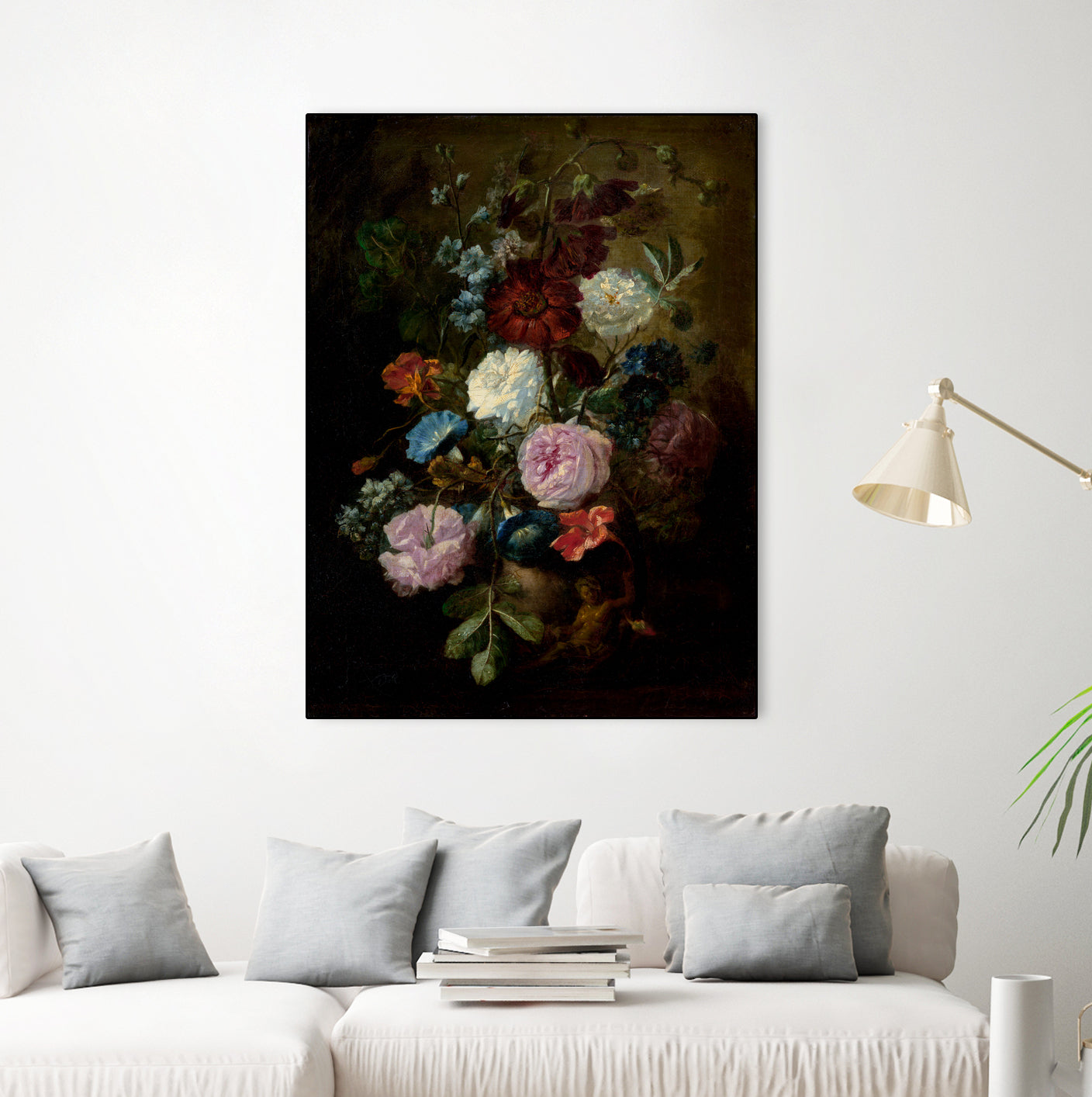 Demure Dutch Floral II by Michael Willett on GIANT ART - botanical