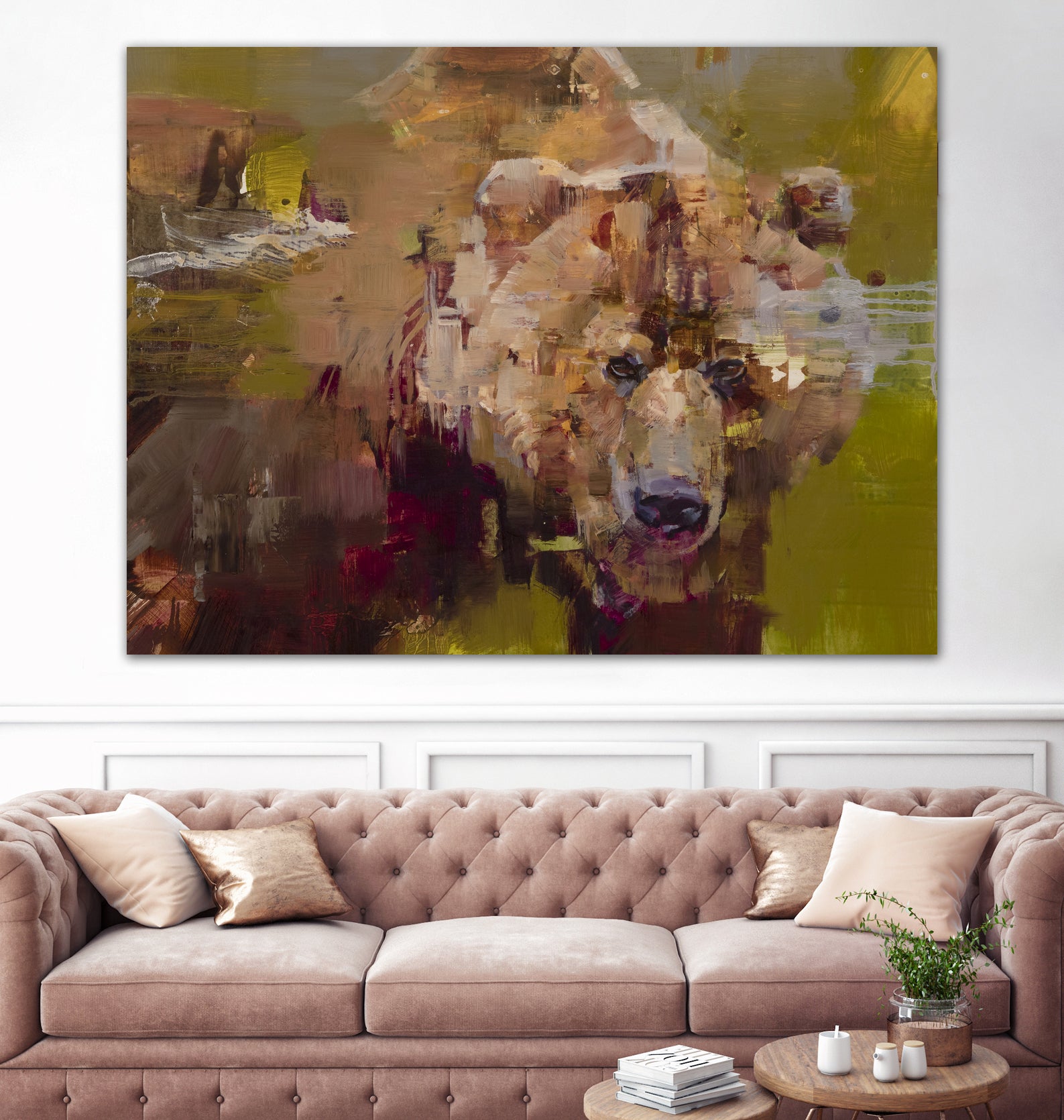 Bruiser by Michael Willett on GIANT ART - abstract