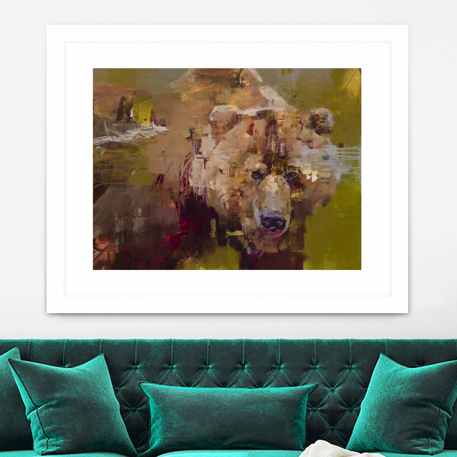 Bruiser by Michael Willett on GIANT ART - abstract