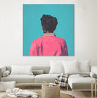 Hot Pink Jacket by Grace Popp on GIANT ART - figurative