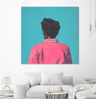 Hot Pink Jacket by Grace Popp on GIANT ART - figurative