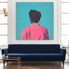 Hot Pink Jacket by Grace Popp on GIANT ART - figurative