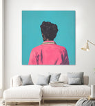 Hot Pink Jacket by Grace Popp on GIANT ART - figurative