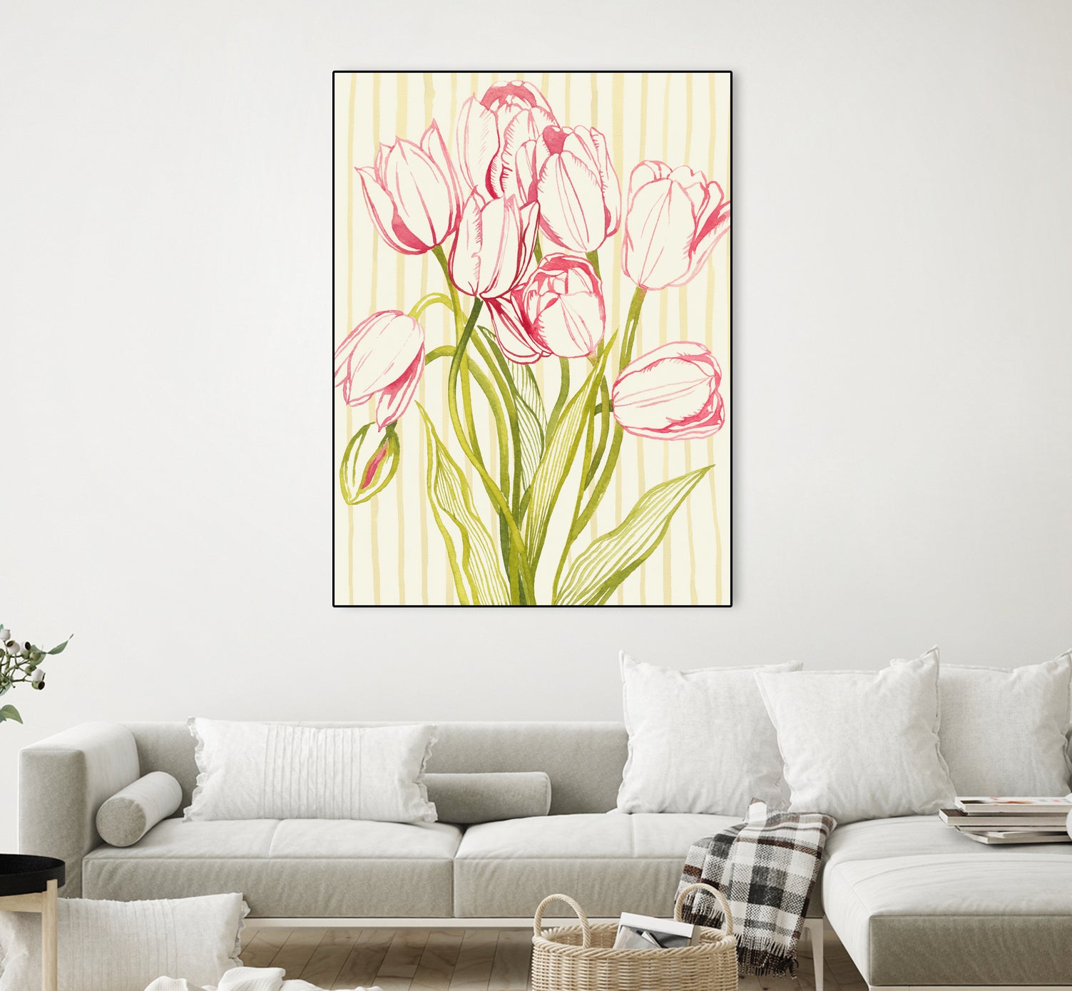 Sunday Best I by Grace Popp on GIANT ART - floral botanicals flowers
