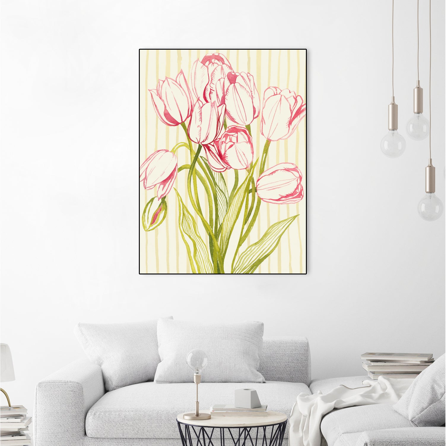 Sunday Best I by Grace Popp on GIANT ART - floral botanicals flowers
