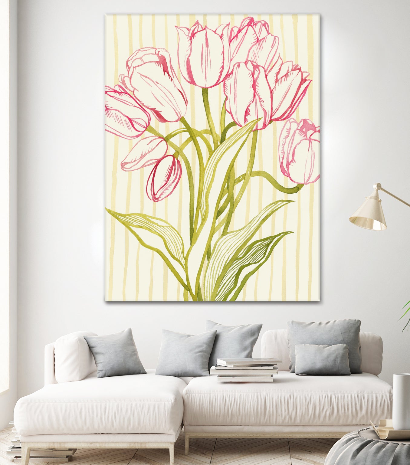 Sunday Best II by Grace Popp on GIANT ART - floral botanicals flowers