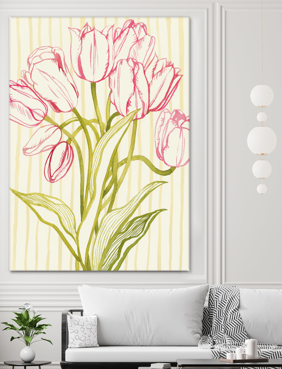 Sunday Best II by Grace Popp on GIANT ART - floral botanicals flowers