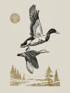 Lake Meditation l by Victoria Barnes on GIANT ART - animals nature birds