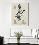 Lake Meditation l by Victoria Barnes on GIANT ART - animals nature birds