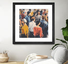 Faces in the Crowd II by Walker Noble on GIANT ART - figurative fashion other