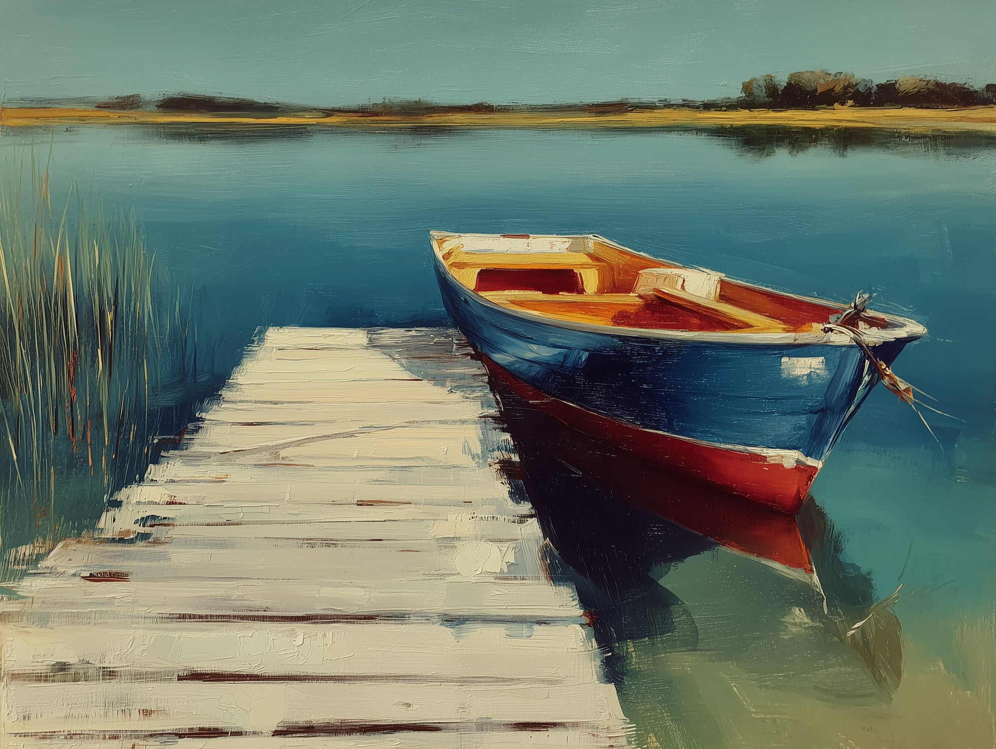 Mooring Place II by Paula Freeman on GIANT ART - transportation travel nautical/aeronautical