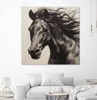 Western Plains Portrait II by Walker Noble on GIANT ART - animals nature horses