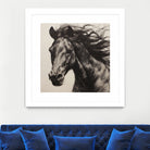 Western Plains Portrait II by Walker Noble on GIANT ART - animals nature horses