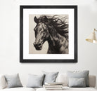 Western Plains Portrait II by Walker Noble on GIANT ART - animals nature horses