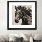 Western Plains Portrait II by Walker Noble on GIANT ART - animals nature horses