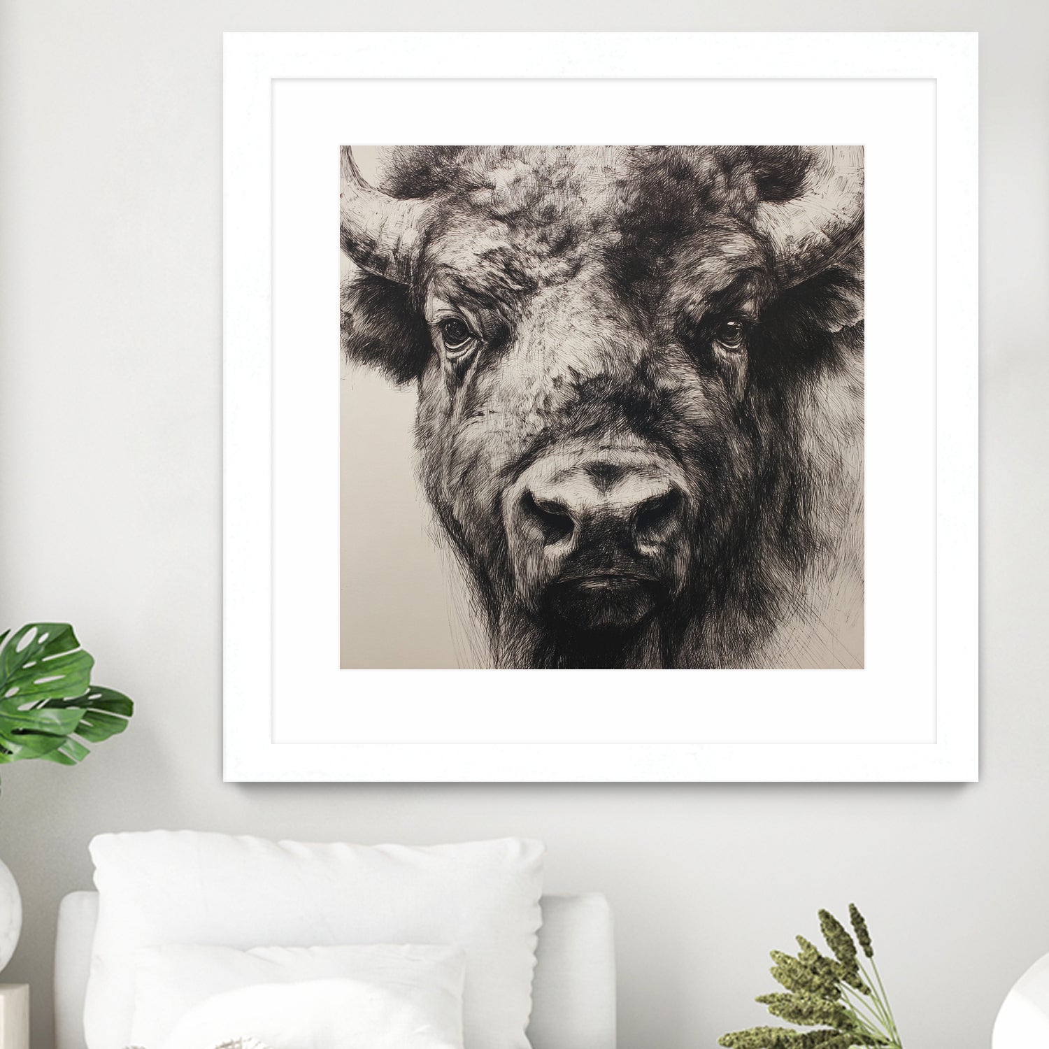 Western Plains Portrait I by Walker Noble on GIANT ART - animals nature horses