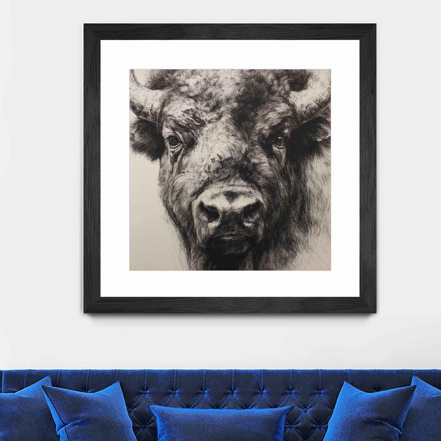 Western Plains Portrait I by Walker Noble on GIANT ART - animals nature horses