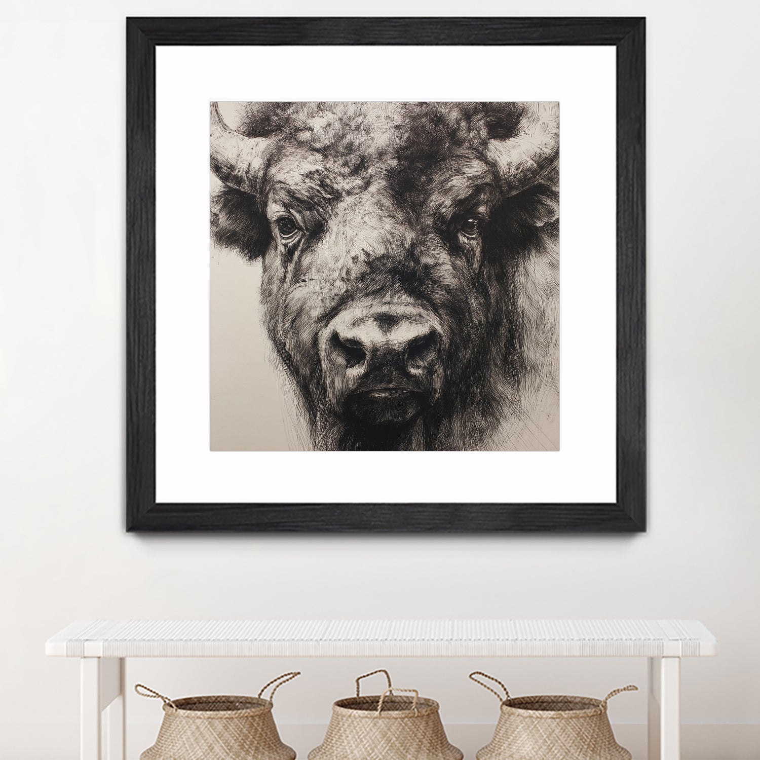 Western Plains Portrait I by Walker Noble on GIANT ART - animals nature horses