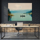 Clear Cast I by Paula Freeman on GIANT ART - sports fishing