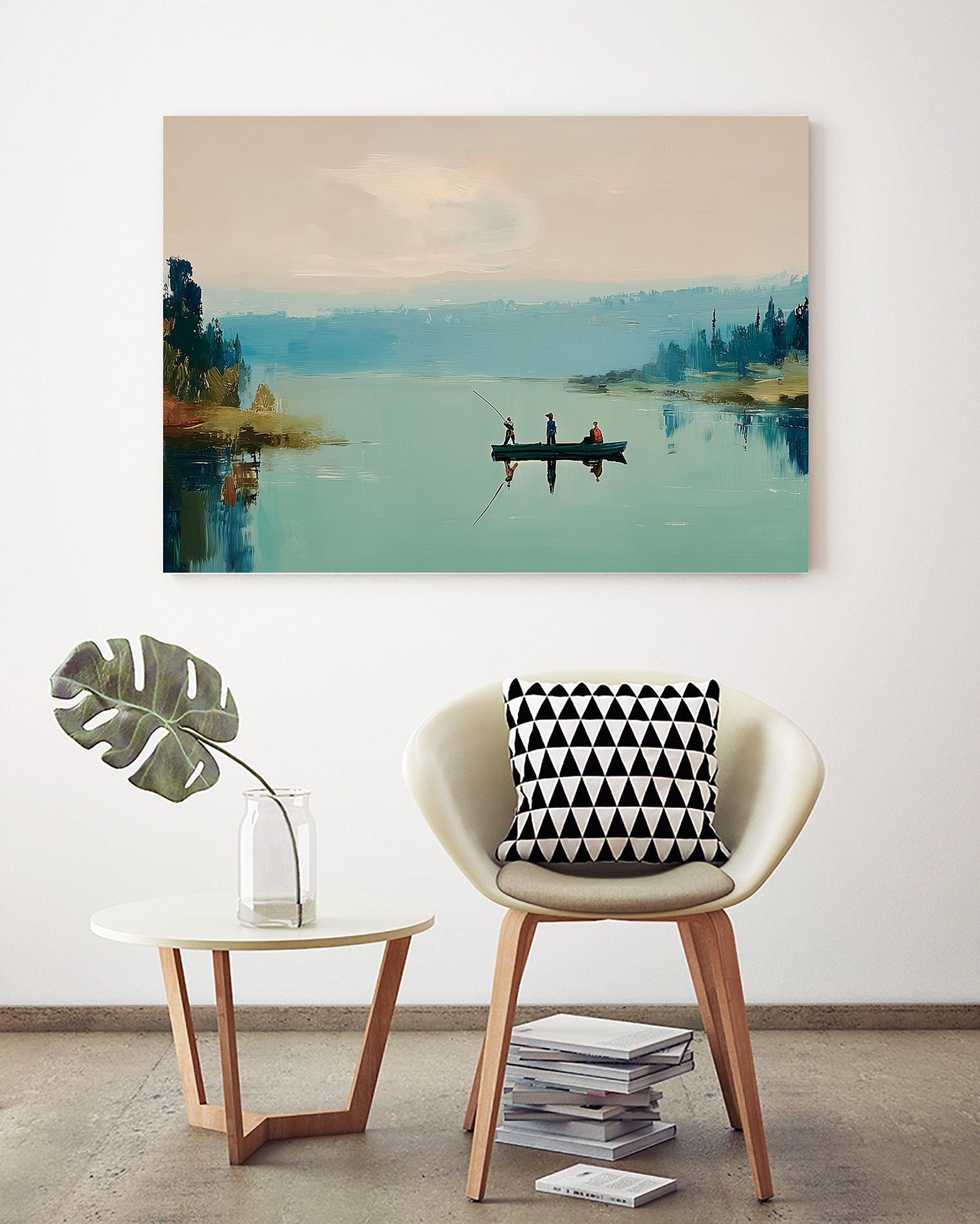 Clear Cast I by Paula Freeman on GIANT ART - sports fishing