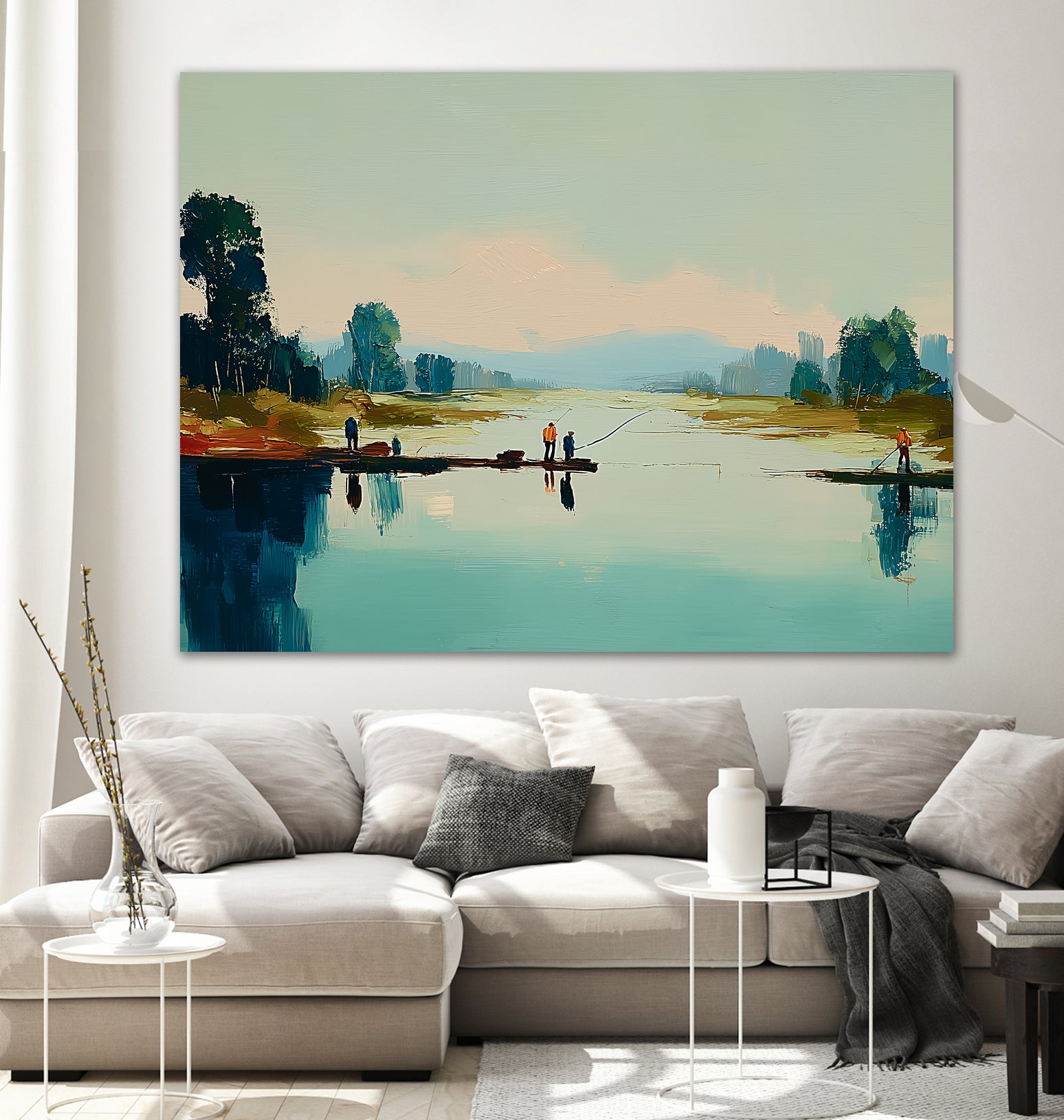 Clear Cast II by Paula Freeman on GIANT ART - sports fishing