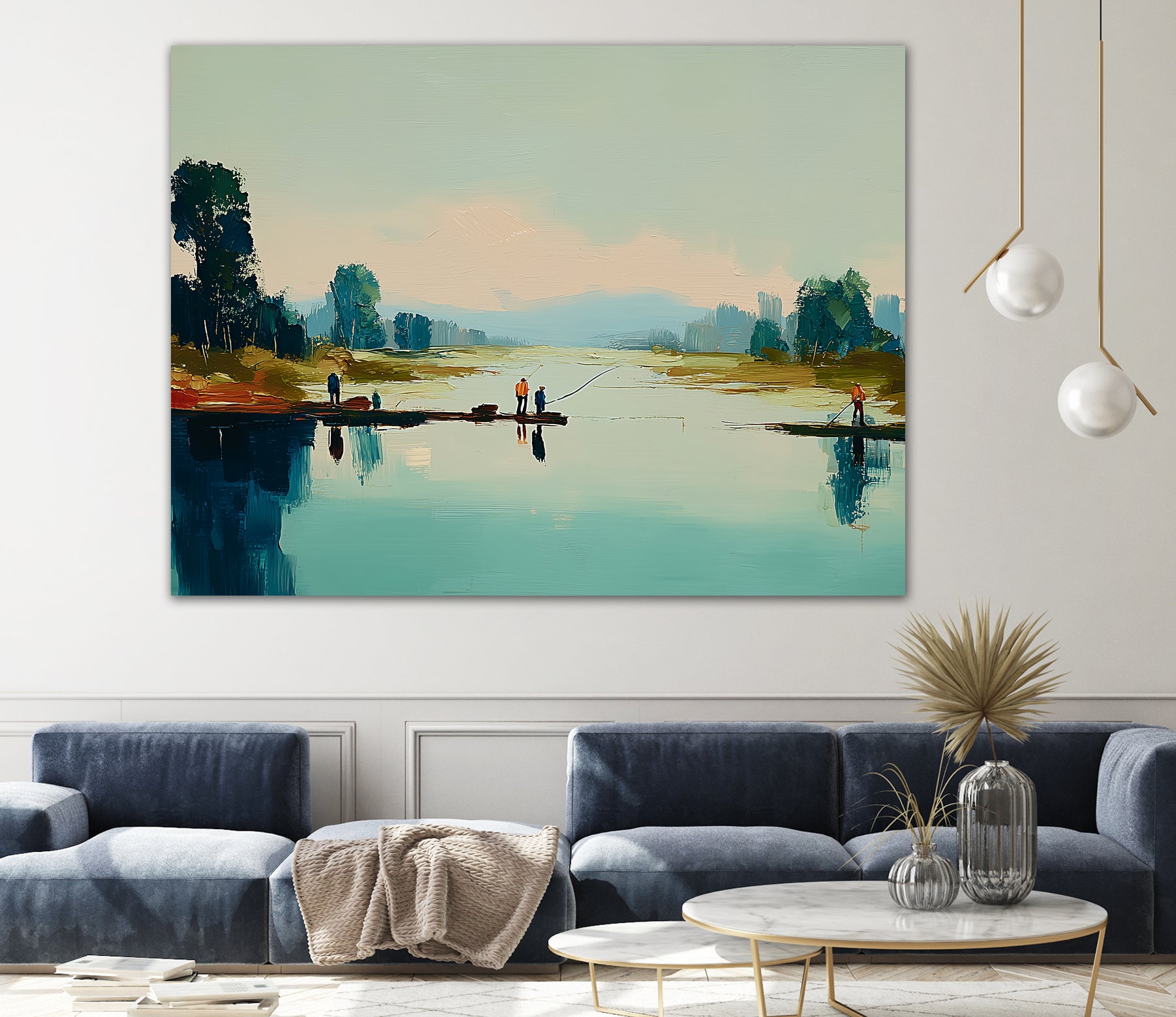 Clear Cast II by Paula Freeman on GIANT ART - sports fishing