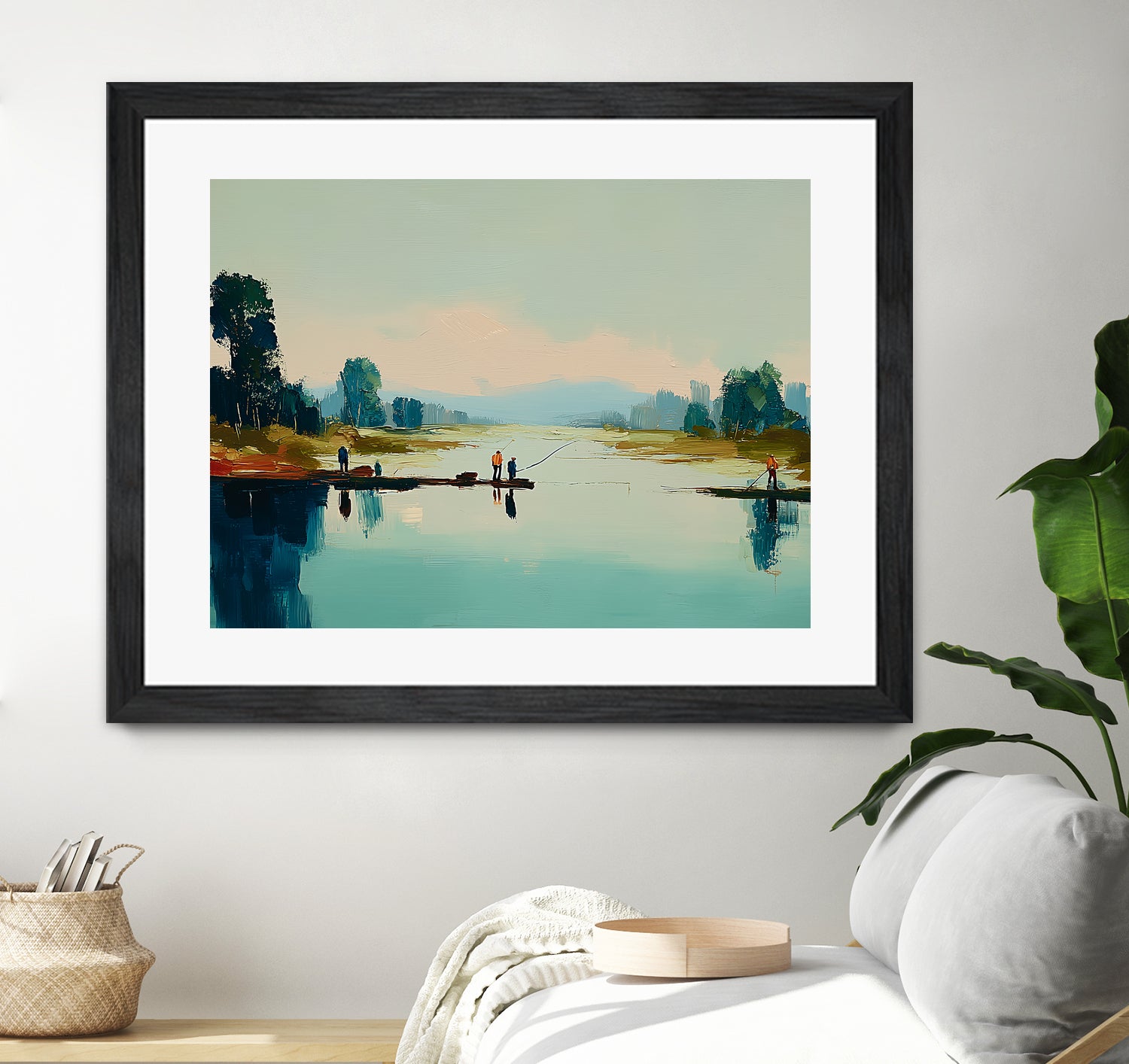 Clear Cast II by Paula Freeman on GIANT ART - sports fishing