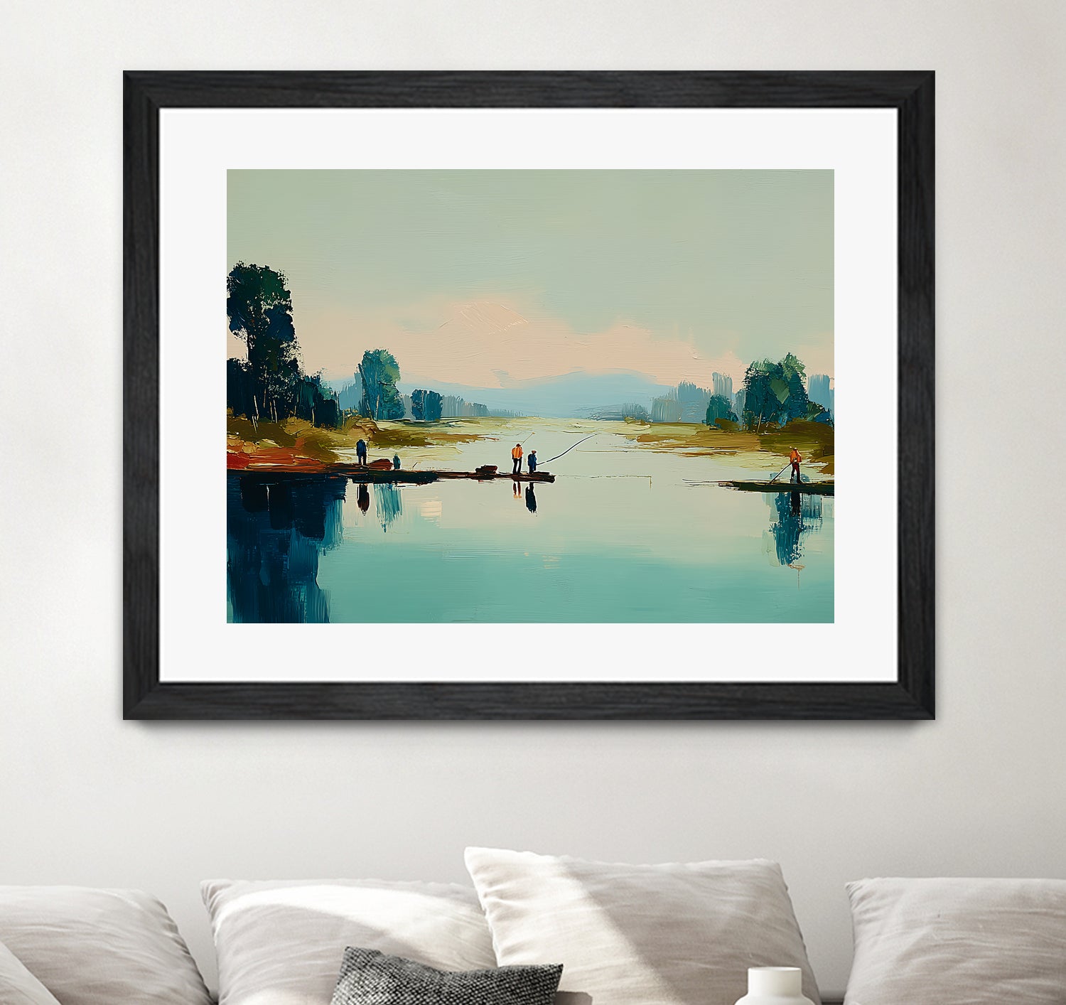 Clear Cast II by Paula Freeman on GIANT ART - sports fishing