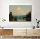 Twilight Catch I by Paula Freeman on GIANT ART - sports fishing