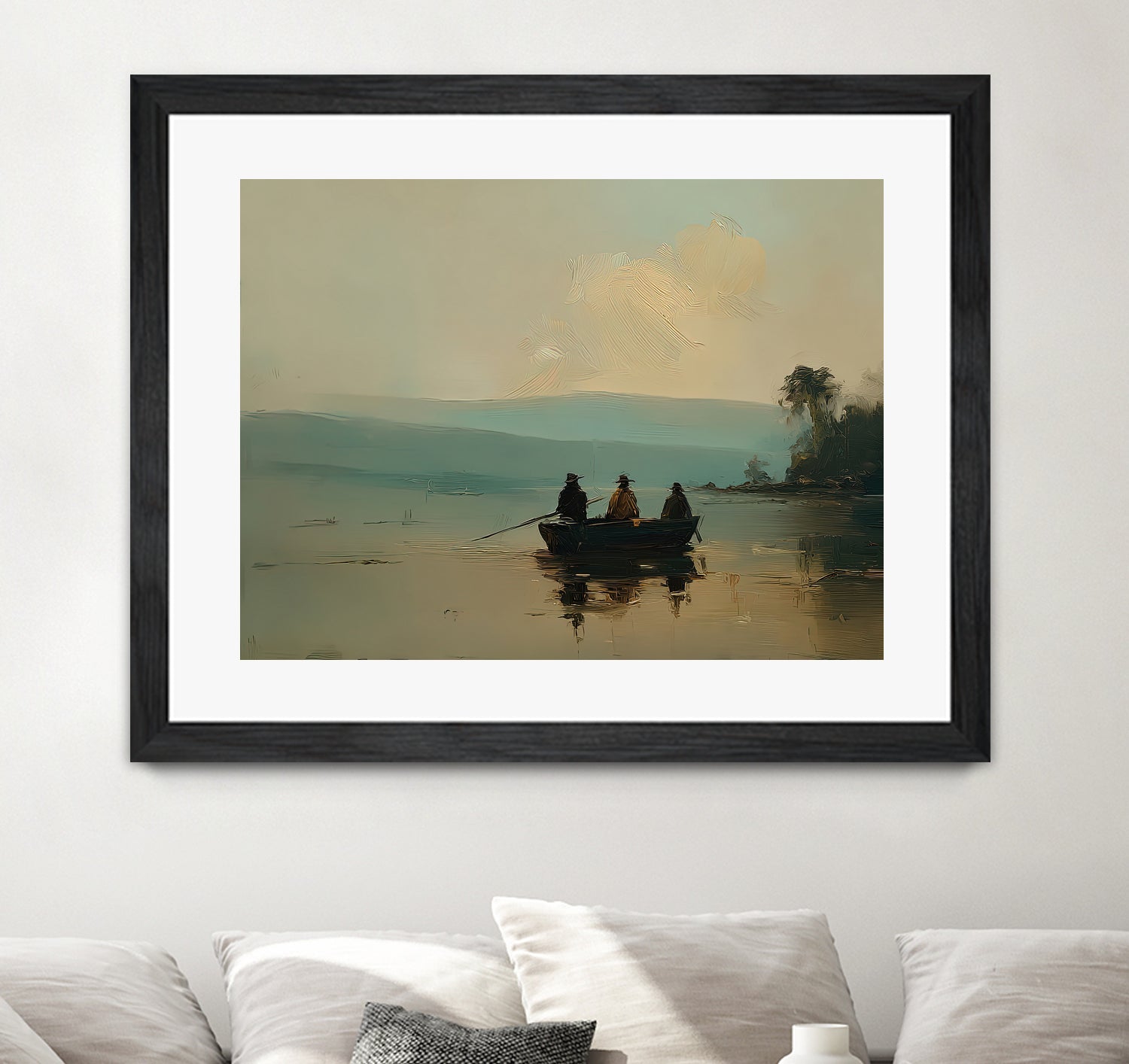 Twilight Catch II by Paula Freeman on GIANT ART - sports fishing