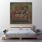 Hunting Lounge I by Ethan Harper on GIANT ART - animals nature pets