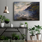 Cliff View by Sheila Finch on GIANT ART - landscapes seascapes seascapes