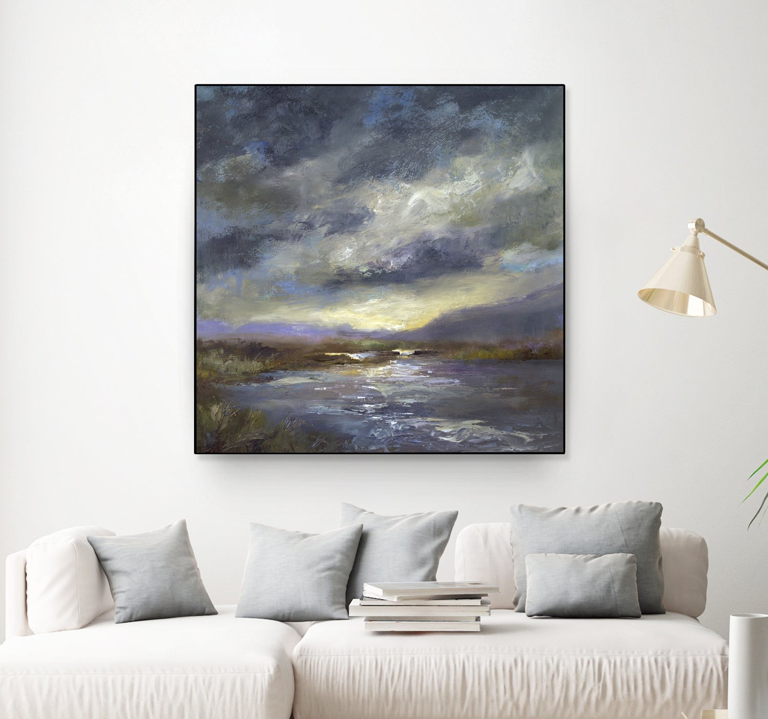 Flood by Sheila Finch on GIANT ART - landscapes seascapes seascapes