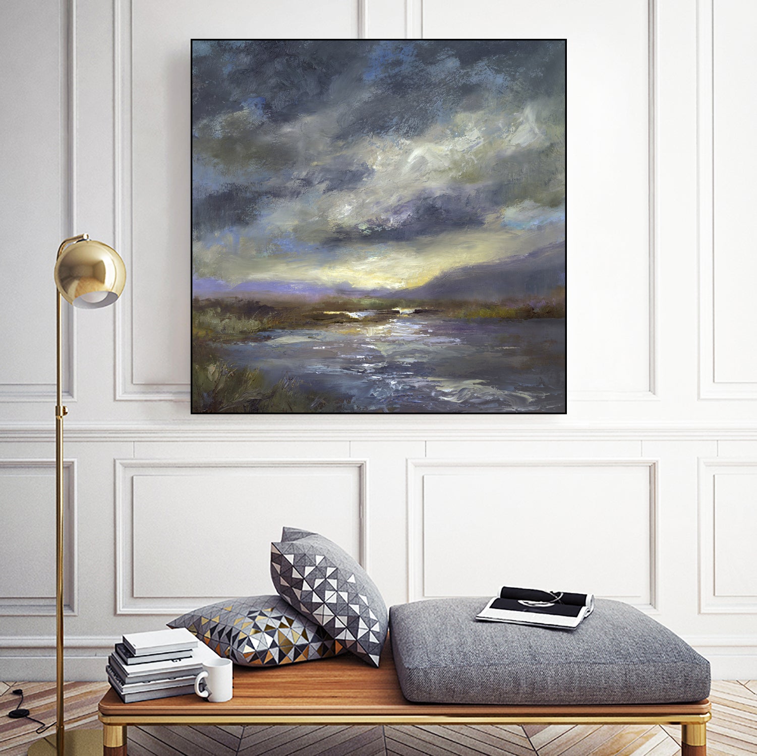 Flood by Sheila Finch on GIANT ART - landscapes seascapes seascapes