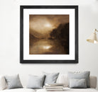 Hazy Moon by Sheila Finch on GIANT ART - landscapes seascapes lakes rivers